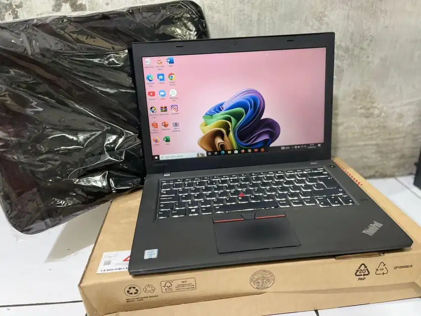 Laptop lenovo thinkpad lengkap dos core i5
