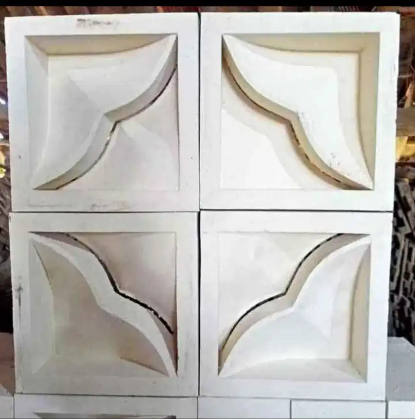 Rosterbeton bermacam motif barang stock ready