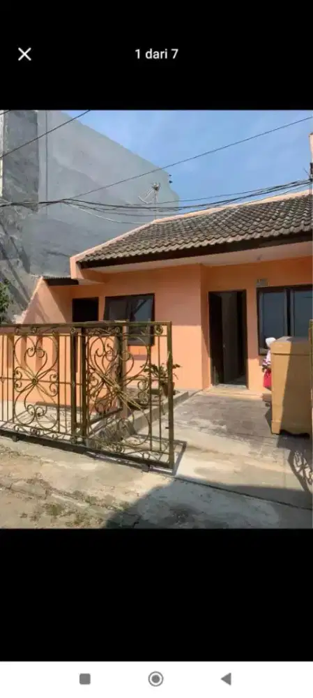 Rumah baru Renovasi dekat lapangan, rapihh dan bersih di Dasana indah