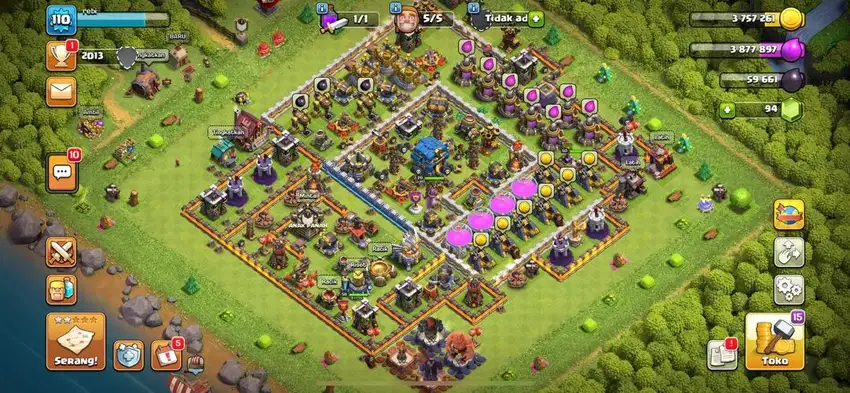 AKUN COC EDISI BU