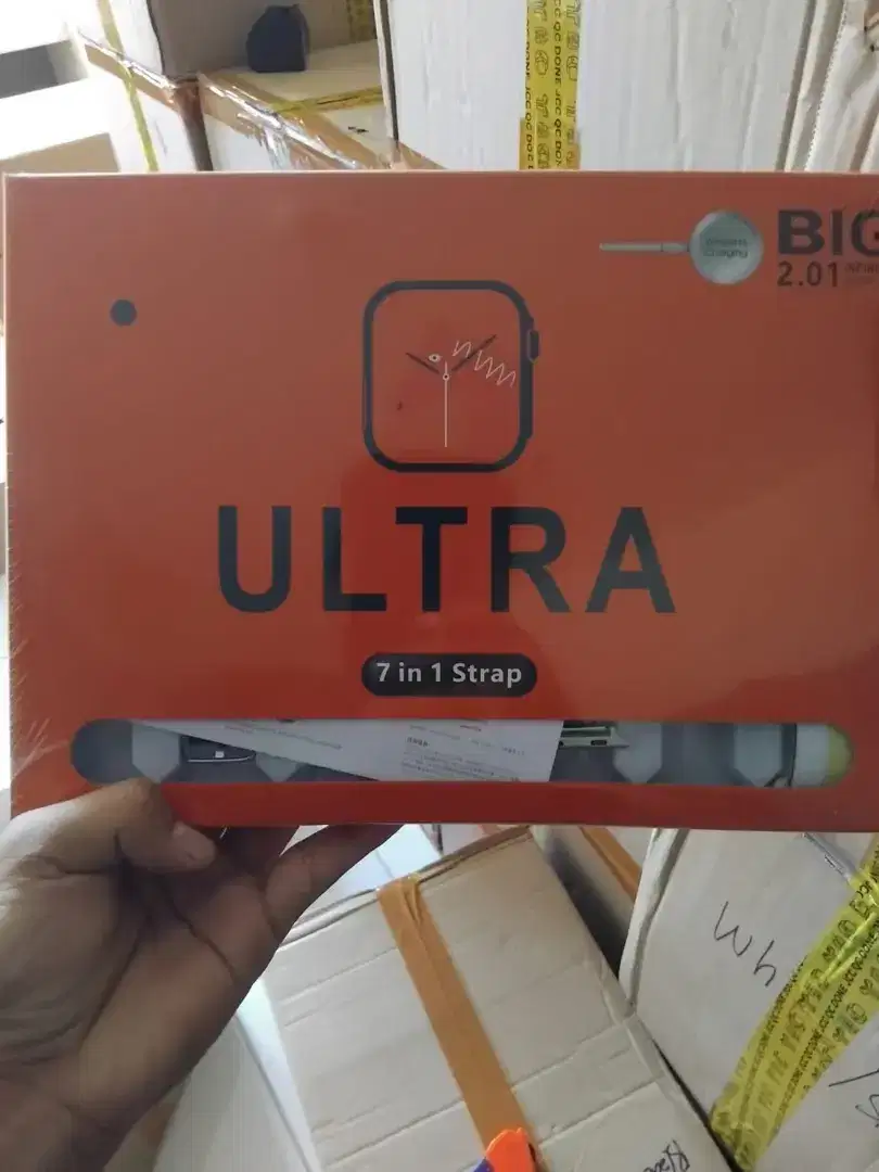 SMARTWATCH ULTRA Strap 7 in 1 49mm Series SUPPORT i-OS & ANDROID