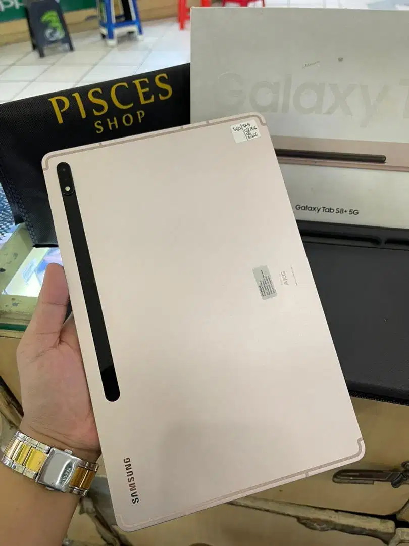 SAMSUNG TAB S8+ PLUS 5G RAM 8/256 FULSET MULUS BKN ULTRA