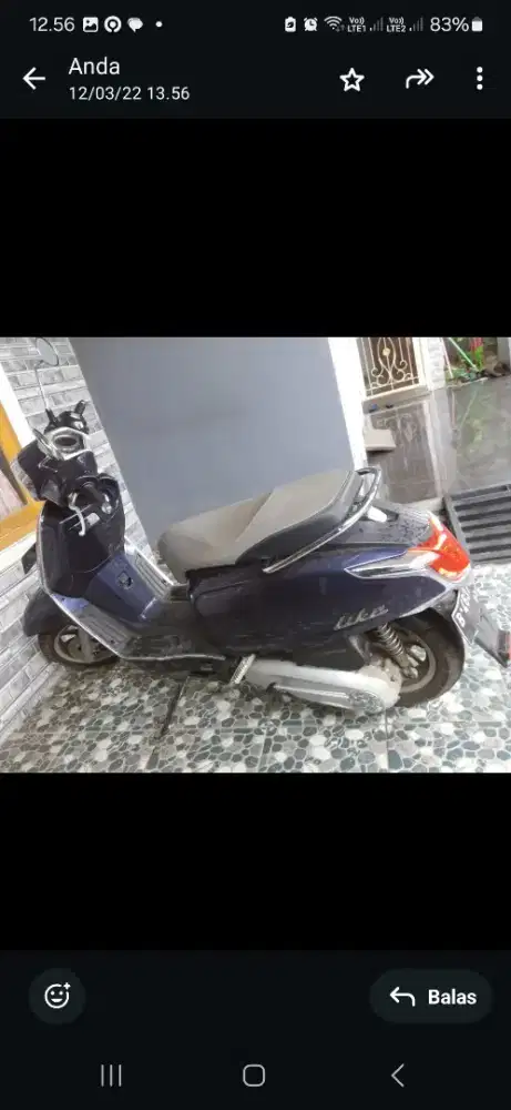 Dijual cepat Motor Kymco LX150 matic