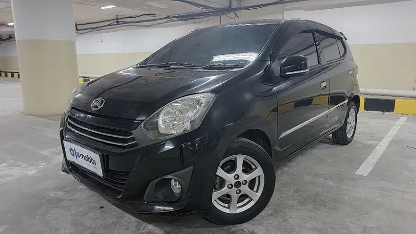 TDP 6,JT Daihatsu Ayla 1.0 X Bensin-AT Hitam 2022