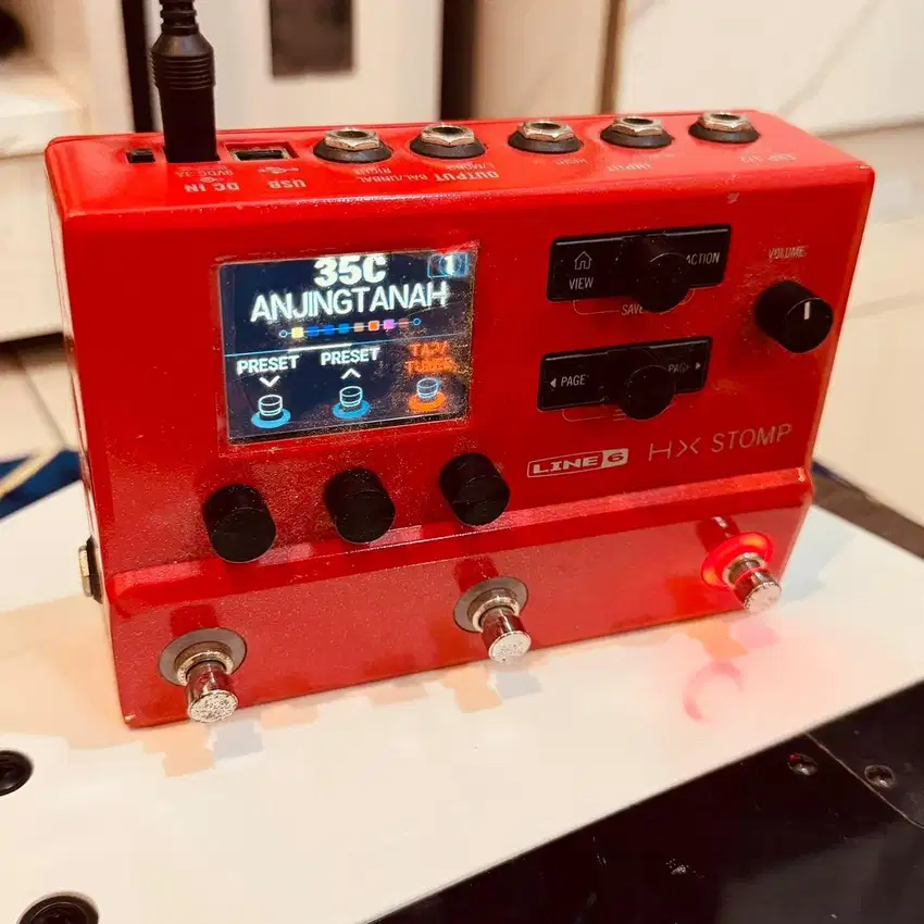 Jual hx stomp line 6 Limited edition mulus 100% normal