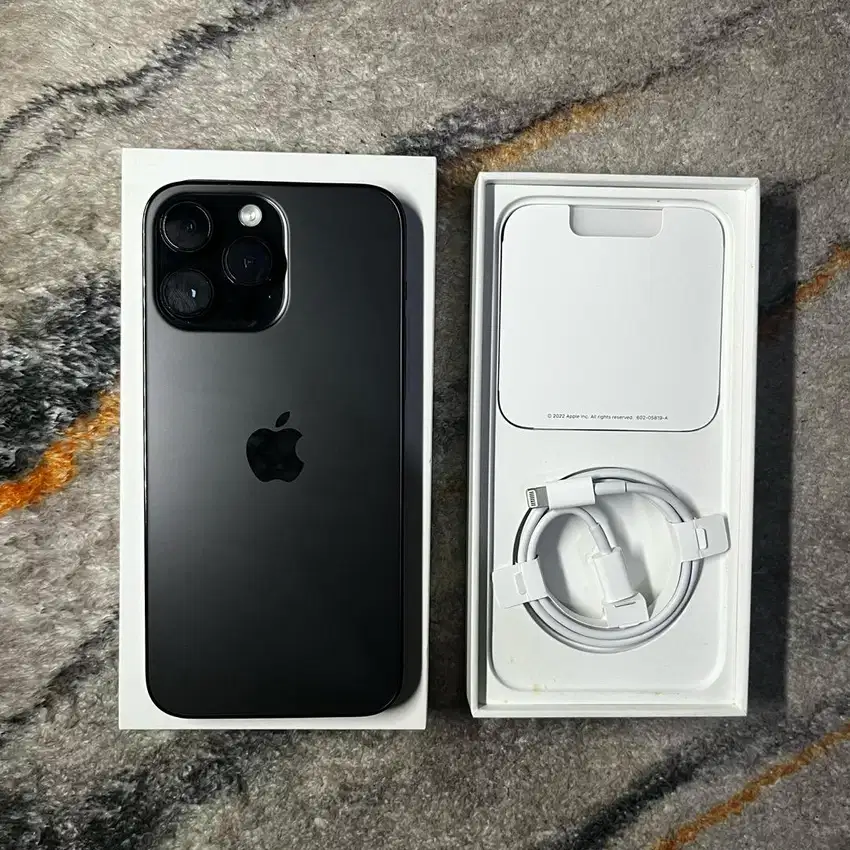iPhone 14 Pro Max 512GB Space Black ex Inter Fullset Original