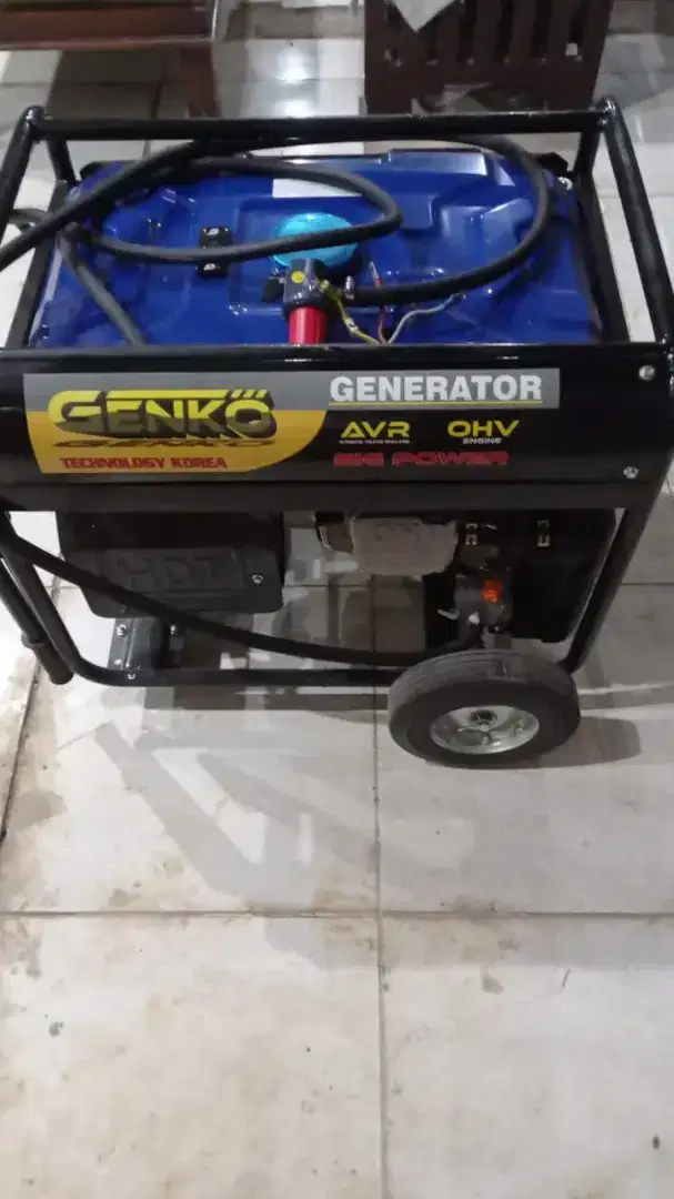 Genzet Genko 3 phase 9600 watt /12000 VA (bisa Gas dan Bensin)