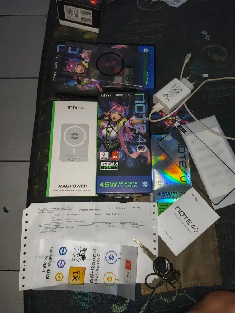 Infinix Note 40 (Obsidian Black)