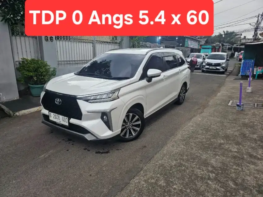 TDP 0 Angs Termurah New Avanza Veloz Q 2022 Manual Putih LowKm LikeNew