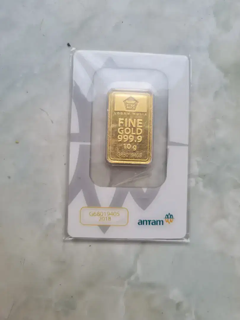 Logam mulia antam 10 gram certieye certibol