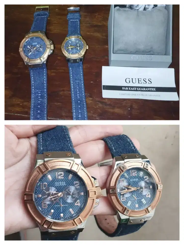 Jam tangan Guess couple  W0040G6  & W0289L1