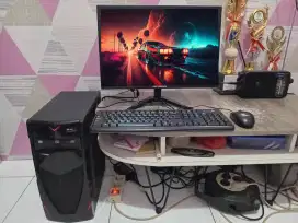 PC GAMING DESIGN + LCD + RAM 8 GB + HD 500 GB + GAMES FILM APP