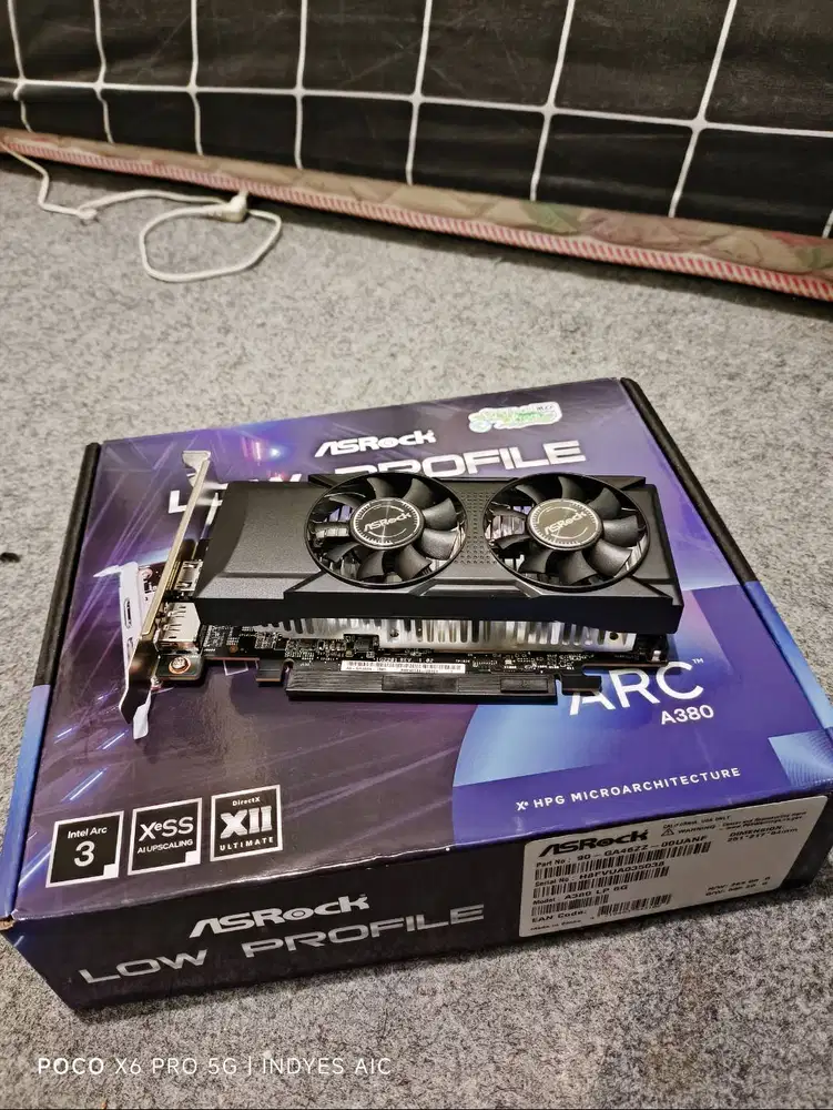 Asrock INTEL ARC A380 LP 6GB