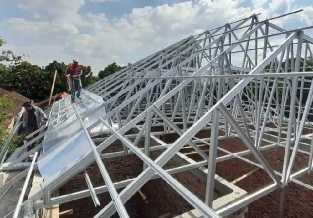 KONTRUKSI BAJA RINGAN MURAH.