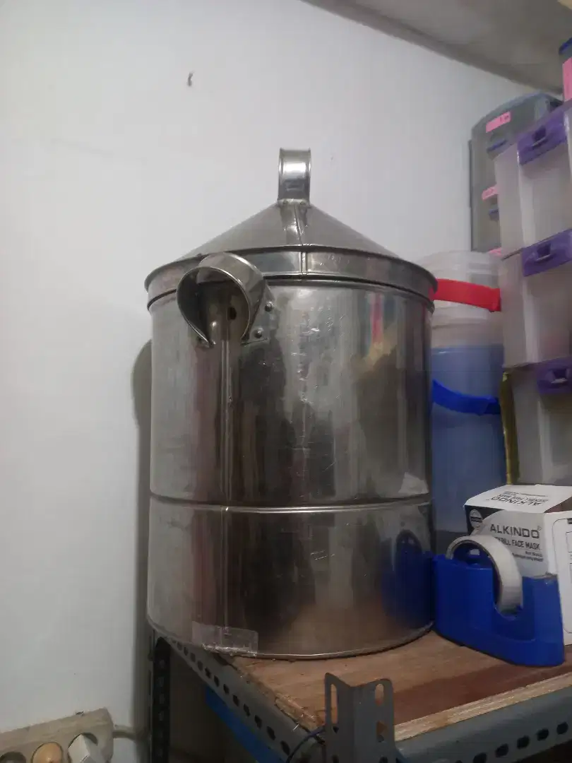 Dandang stainless panci kukus 10kg besar masak nasi