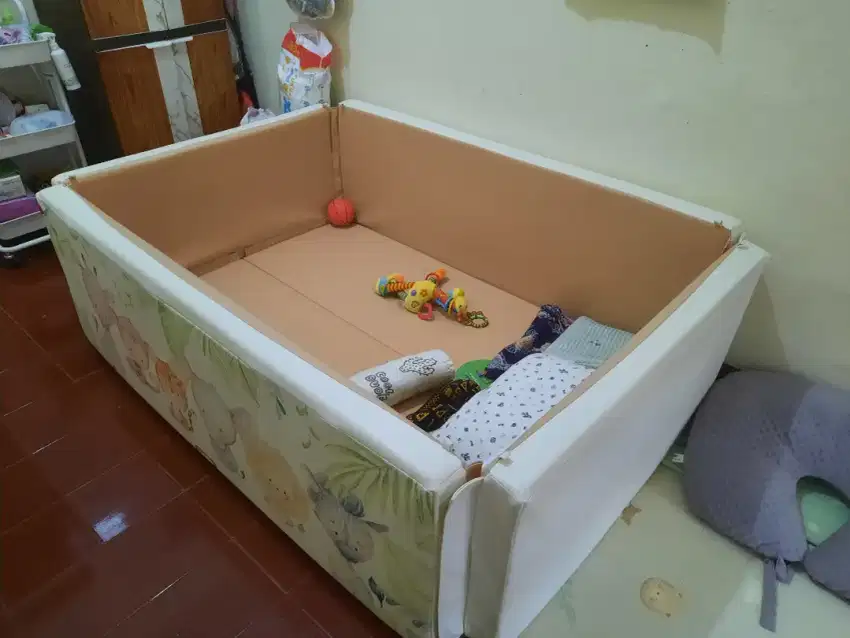 Bumper Bed / Playmat / box bayi / Lumba playmat