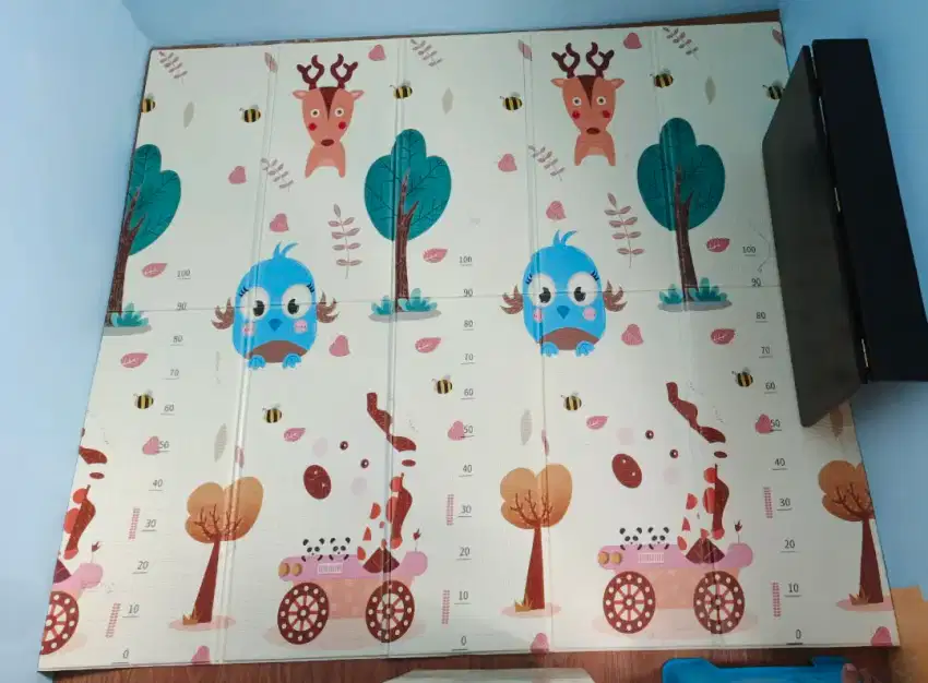 Matras Main Lipat Anak (Burung Hantu - Beruang)