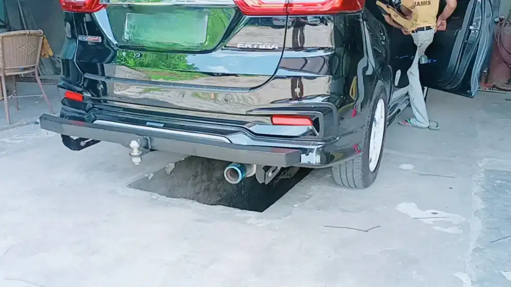 Towing Tanduk Belakang Bumper Guard