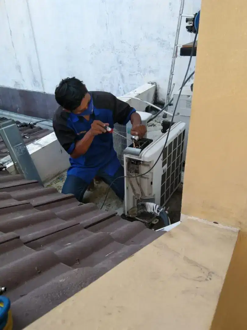 Jasa Service AC pipa netes / Bongkar AC ke rumah