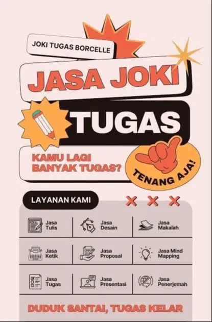 Jasa Open joki tugas kuliah