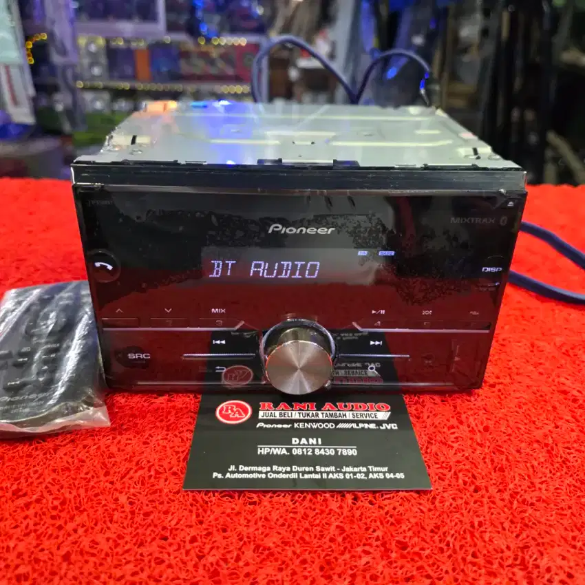 Head Unit Pioneer FH-S505BT Bluetooth USB CD Aux Radio FM AM ex Honda
