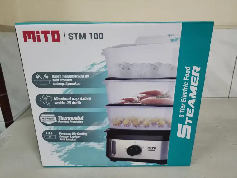 Steamer Mito STM 100 3 tier