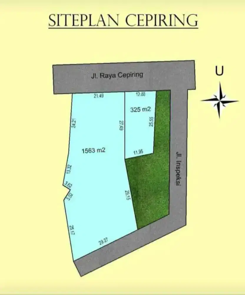 Tanah murah strategis cocok untuk bisnis di kendal