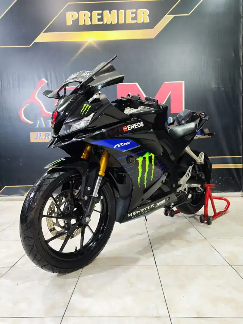 Yamaha All New R15 VVA V3 REG 2020 Monster energy odo 11rb DP 3jt an