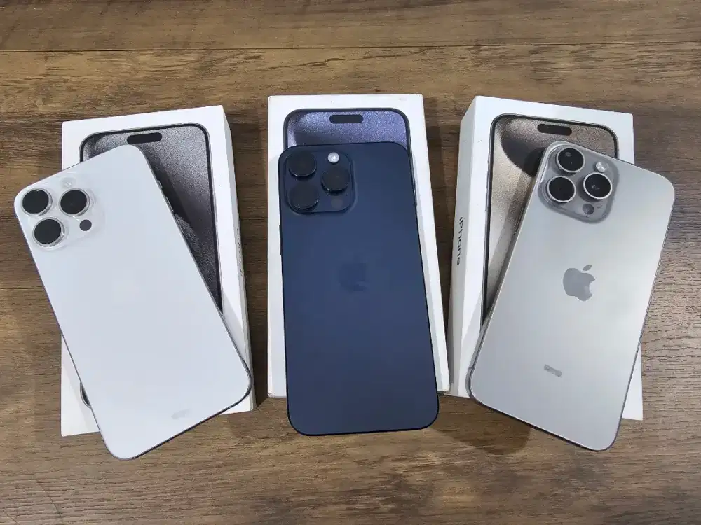 IPHONE 15 PROMAX 256GB RESMI IBOX MULUSS FULSET