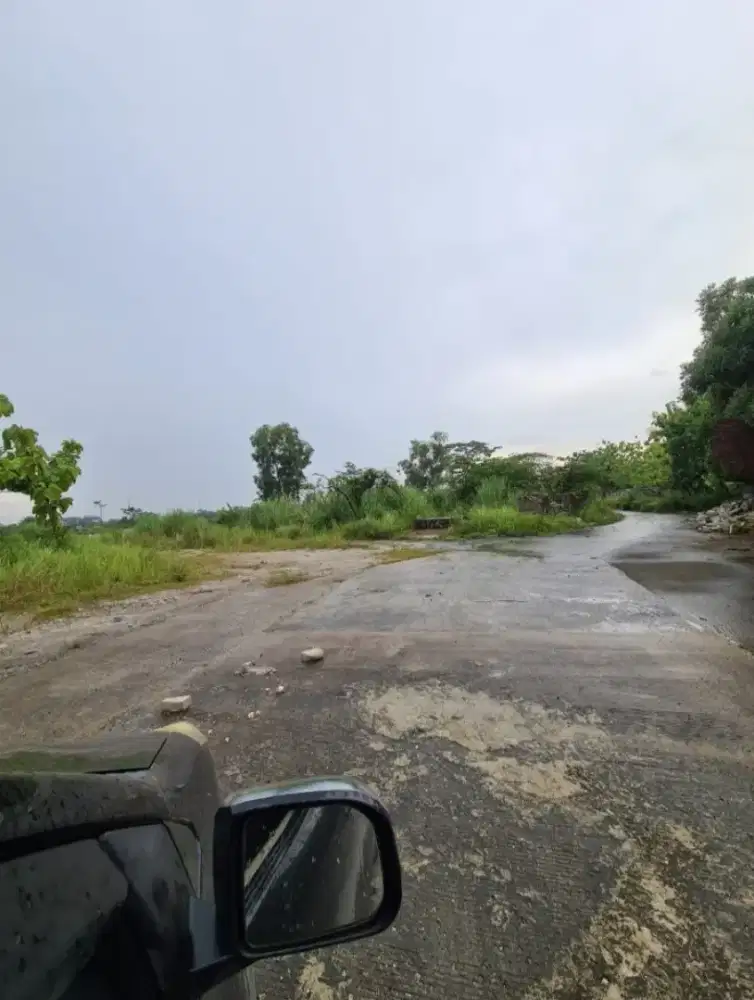 Disewakan/Dijual lahan kosong tanah pdt ex pabrik bata akses kontainer