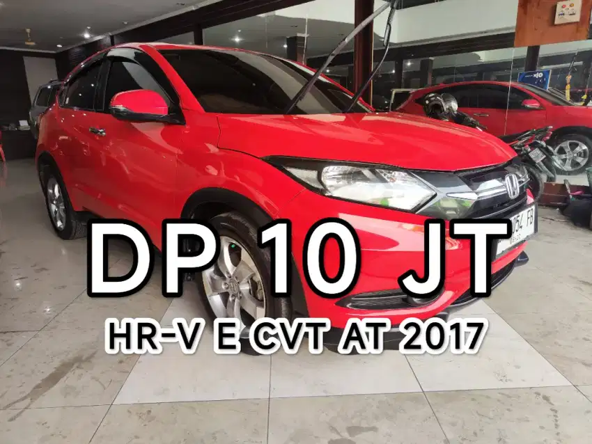 HRV E CVT AT 2017 Merah DP 10 JT