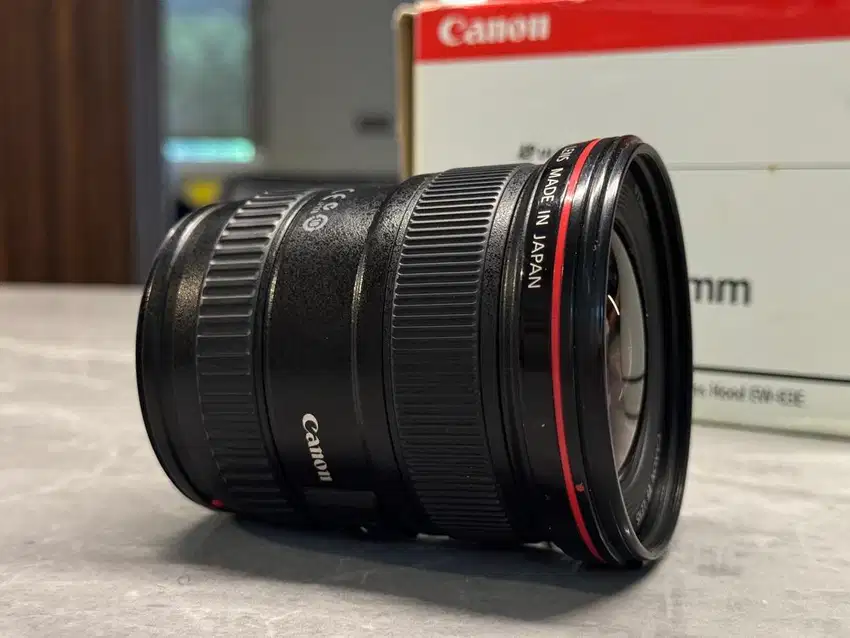 Jual Lensa Canon 17-40mm f/4L USM with Lens Case And Hood