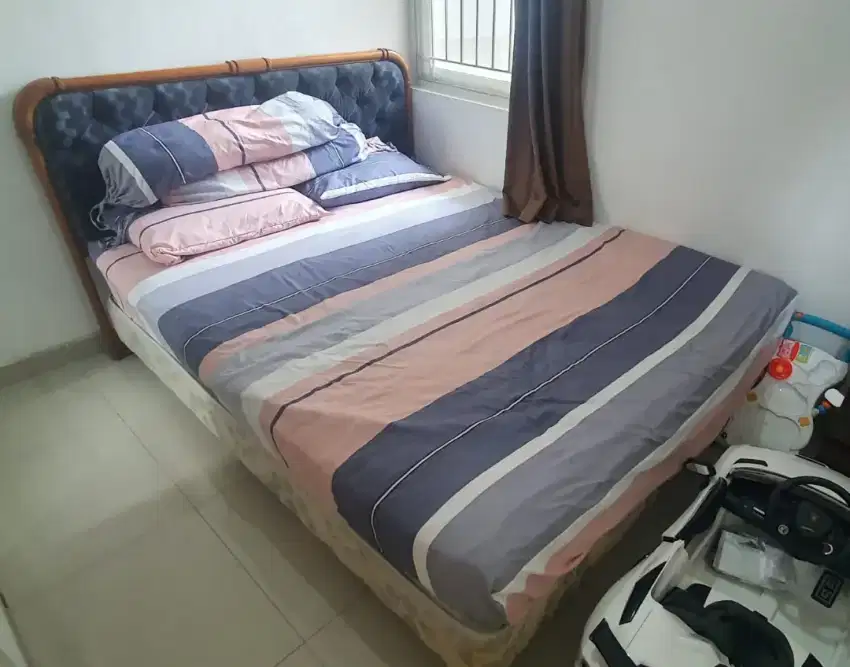 Springbed Florence 1 sett dengan divan florence queen size 160 x 200