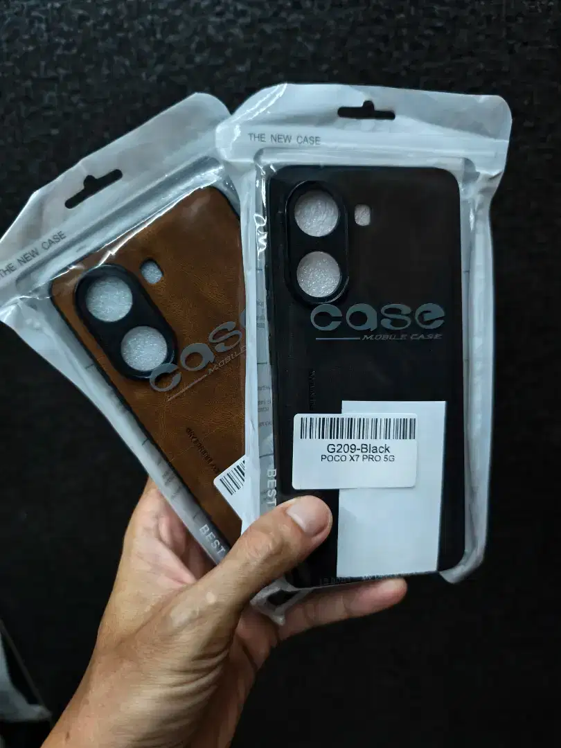 Fashion Leather Case Poco X7 Pro