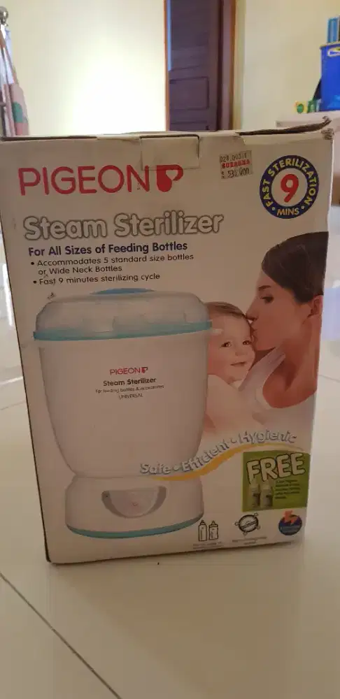 Pigeon steam sterilizer