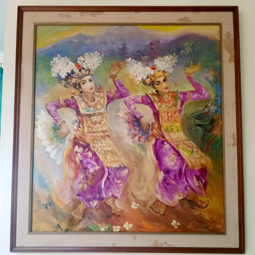 Lukisan Penari Bali
