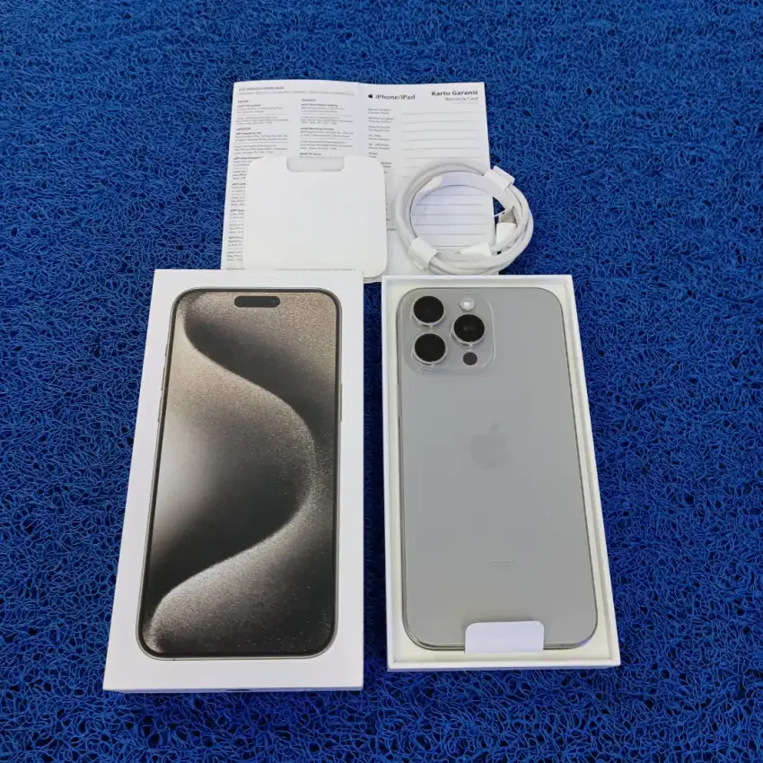 Iphone 15 Pro Max 256gb Ex Resmi Ibox Mulus perfeck like new