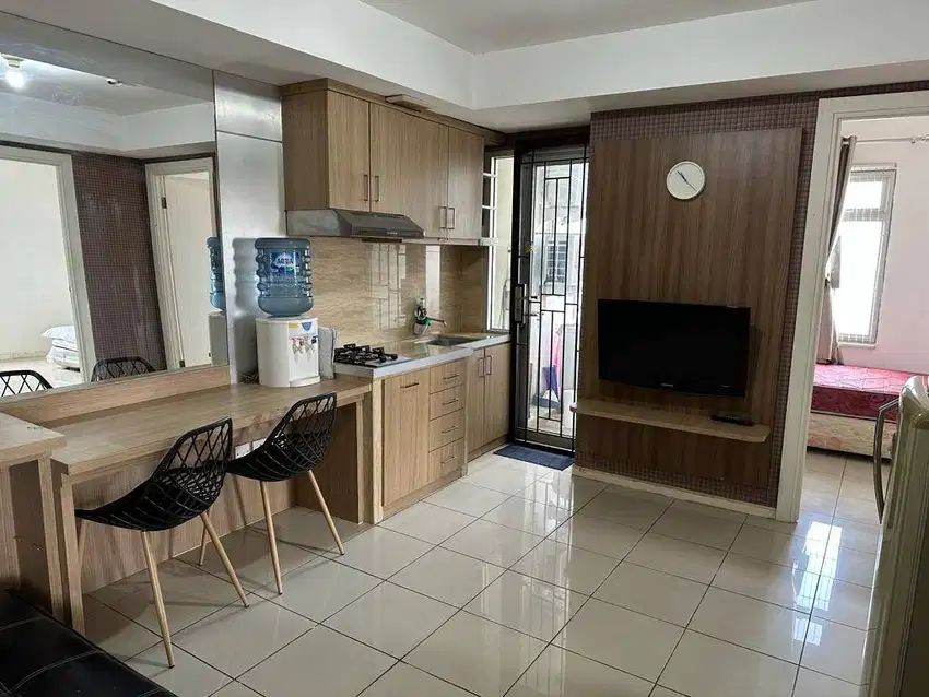 disewa apartemen green lake sunter,tipe 2kamar,furnished,hoek AC 2