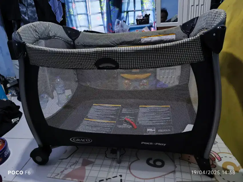 Stroller Peg Perego & Box Graco Pack N Play