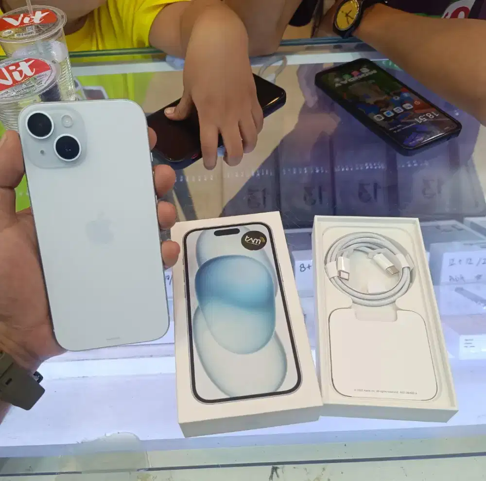 Iphone 15 128GB resmi iBox, cash dan cicilan tanpa cc