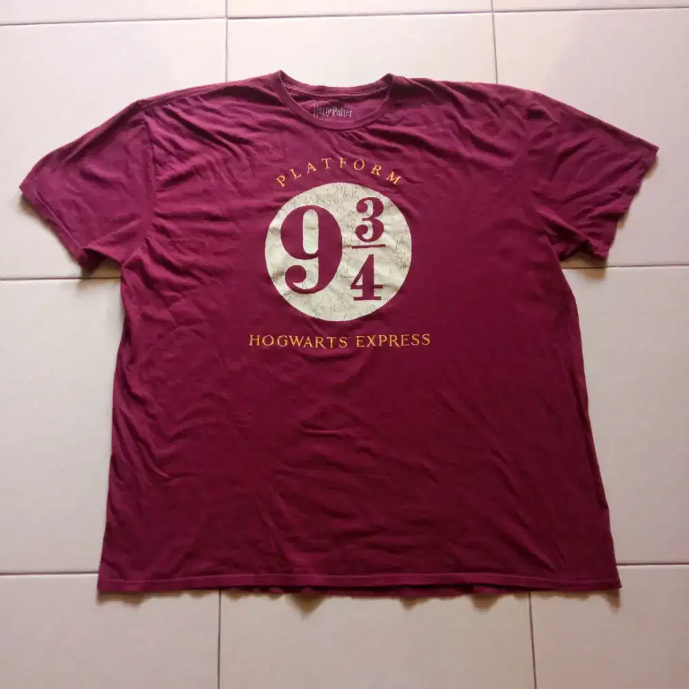 Kaos Tshirt Harry Potter - Hogwarts Express Official Original