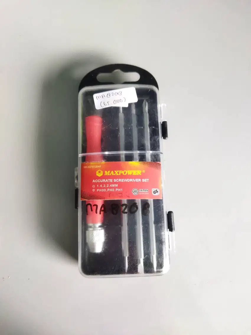 OBENG SET TERSEDIA BERBAGAI MEREK WIPRO,TEKIRO DAN MAXPOWER