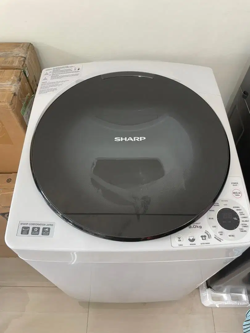 di jual mesin cuci sharp 9 kg