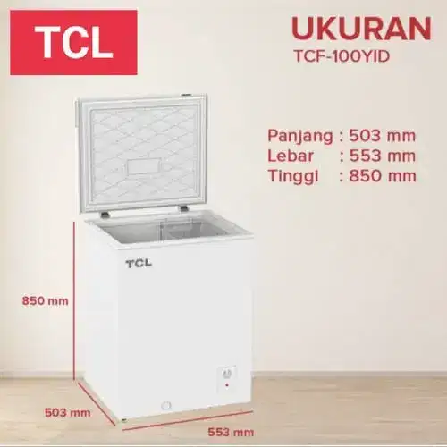 freezer box tcl