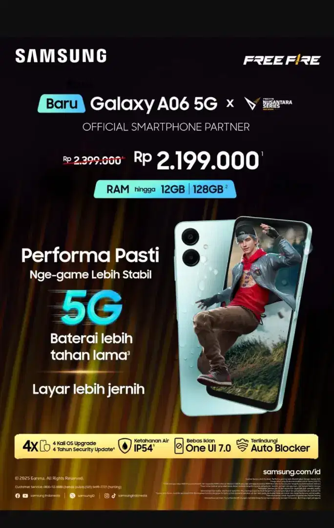 Samsung galaxy dengan prosesor ngebut anti lag ketika main game