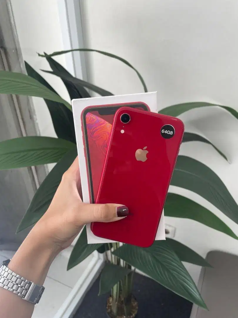 Iphone XR 64gb Mulus Nominus Fullset Bergaransi Menerima Tt