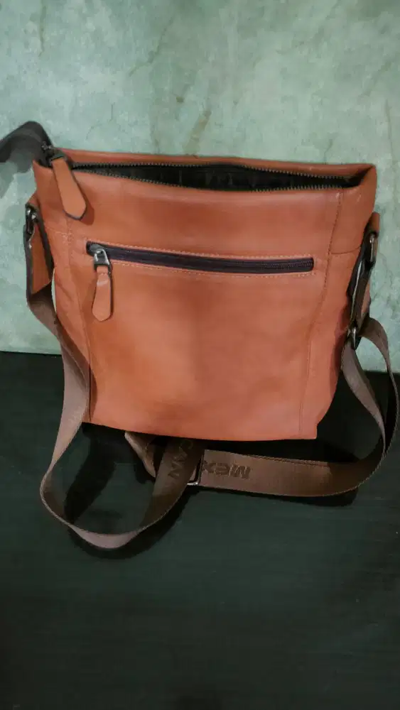 Tas Slempang Kulit Merk Mexican Original