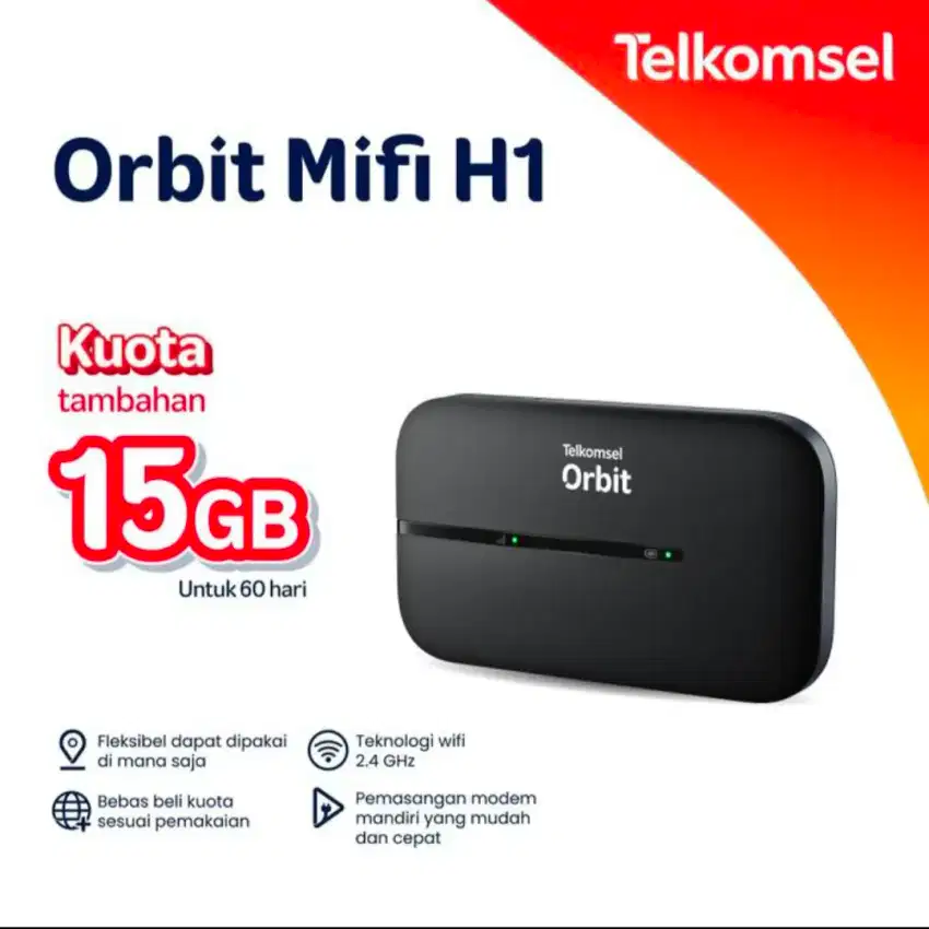 Telkomsel Orbit Mifi H1