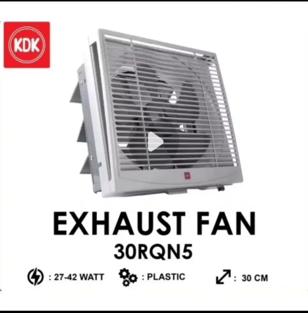 Exhaust fan dinding KDK 12 inch (30cm)