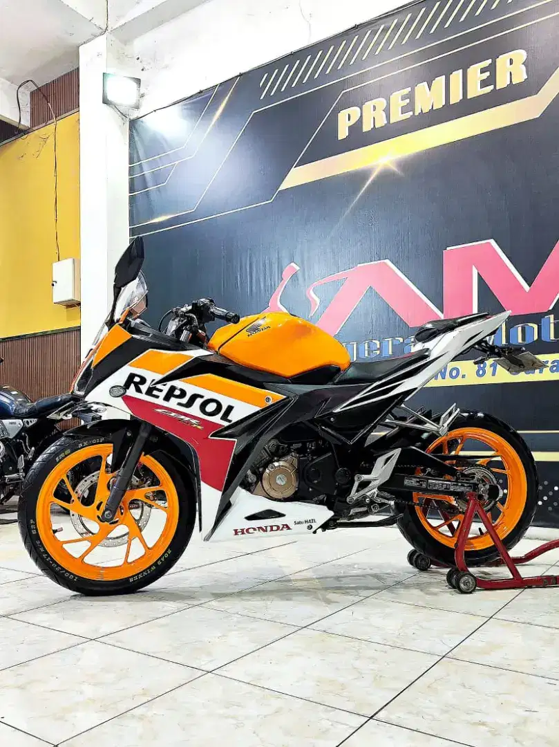 Honda All New CBR150R Repsol series th 2017 DP 2jt gas pol